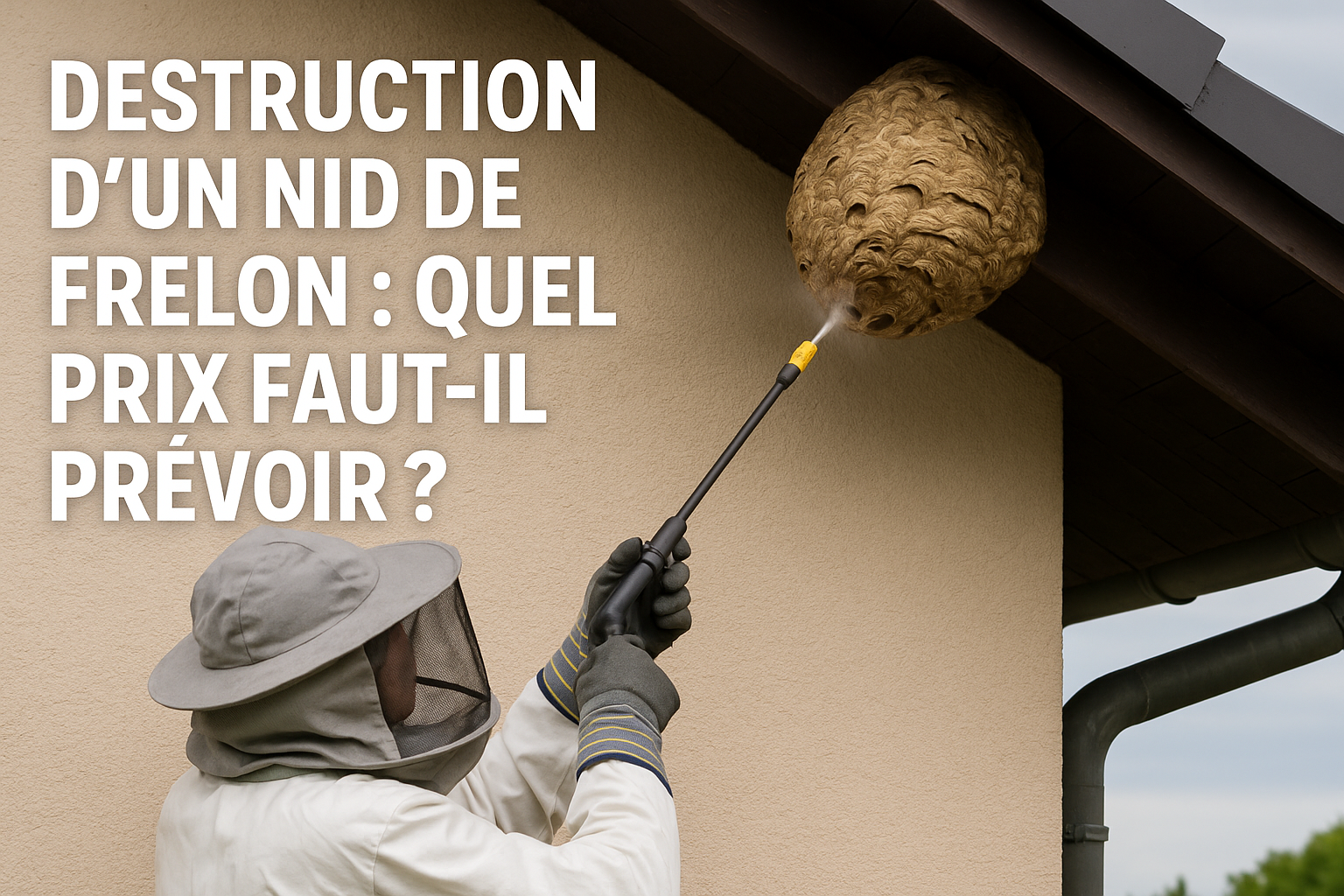 Destruction d’un nid de frelon : quel prix faut-il prévoir ?